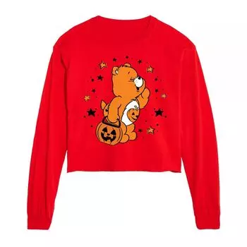 Укороченный длинный рукав Care Bears для юниоров Trick Or Treat Licensed Character, красный