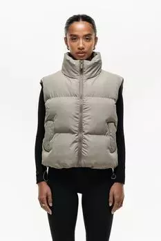 Укороченный дутый жилет Good For Nothing, зеленый