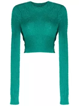 Укороченный джемпер AMBUSH, синий