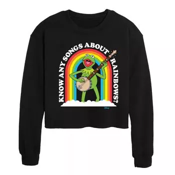 Укороченный флис с круглым вырезом Disney's The Muppets Juniors Rainbows Licensed Character