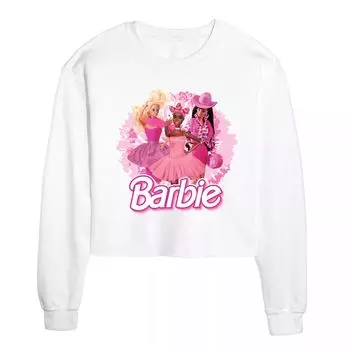 Укороченный флисовый пуловер с рисунком Barbie Selfie для юниоров Licensed Character