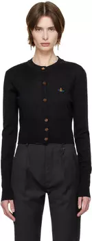 Укороченный кардиган Bea Vivienne Westwood, черный