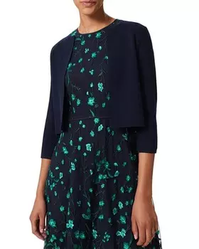 Укороченный кардиган Ella HOBBS LONDON, цвет Blue