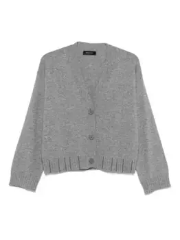 Укороченный кардиган Fabiana Filippi, серый