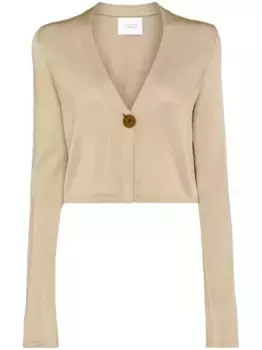 Укороченный кардиган Galvan, нейтральный