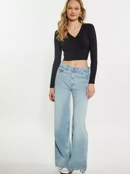 Укороченный кардиган Mymo, черный