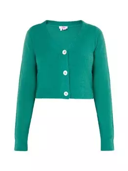 Укороченный кардиган Mymo, зеленый