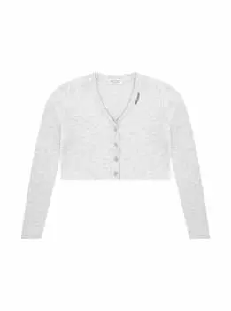 Укороченный кардиган с цепью мониль Brunello Cucinelli