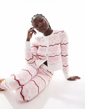 Укороченный кардиган с круглым вырезом и бахромой от ASOS DESIGN