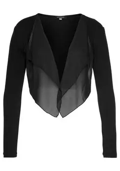 Укороченный кардиган VIVANCE Bolero, черный