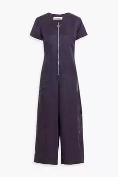 Укороченный комбинезон Felix из стираного твила L.F. MARKEY, нави