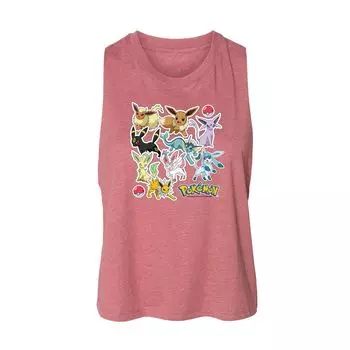 Укороченный мускулистый танк Pokmon Eeveelution для юниоров Licensed Character