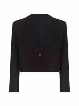 Укороченный однобортный жакет Brunello Cucinelli