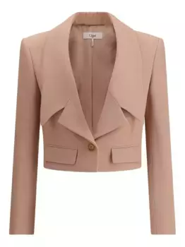 Укороченный пиджак CHLO, розовый