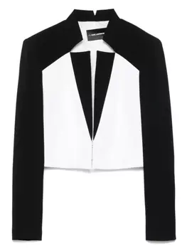 Укороченный пиджак Karl Lagerfeld, белый