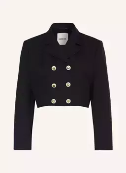 Укороченный пиджак Sandro, синий