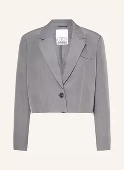 Укороченный пиджак Snmegan Somethingnew, серый