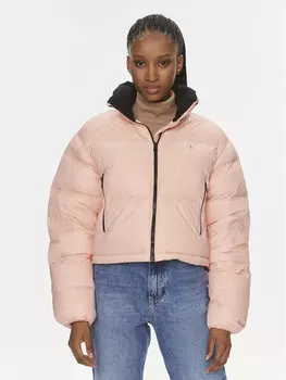 Укороченный пуховик Calvin Klein, розовый