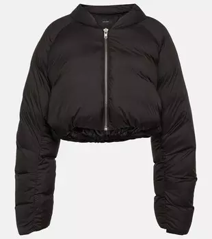 Укороченный пуховик Entire Studios, черный