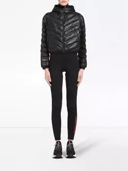 Укороченный пуховик LR-LX020 Prada, черный