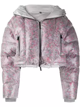 Укороченный пуховик MCQ, красный