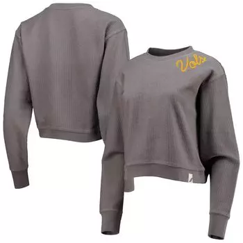Укороченный пуловер Women's League Collegiate Wear, темно-серый, Tennessee Volunteers, укороченный пуловер из дерева