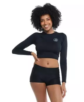 Укороченный рашгард Let It Be Body Glove, черный