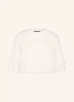 Укороченный свитер амато с рукавами 3/4 Weekend Max Mara, экрю