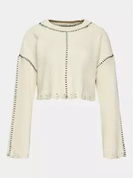 Укороченный свитер Bdg Urban Outfitters, экрю