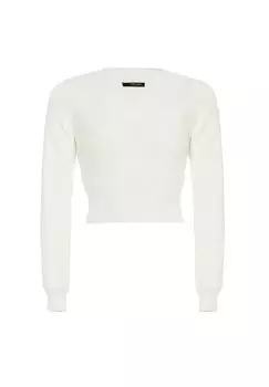 Укороченный свитер CIPO & BAXX, экрю