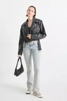 Укороченный свитер Clockhouse, черный