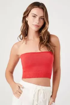 Укороченный свитер-футляр без рукавов Forever 21
