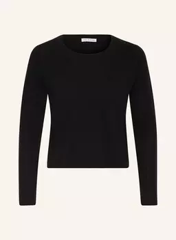 Укороченный свитер из кашемира Mrs & Hugs, черный