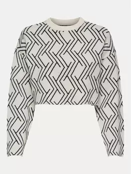 Укороченный свитер Kids Only, бежевый