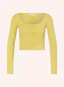 Укороченный свитер Mrs & Hugs, зеленый