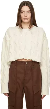 Укороченный свитер Off-White HALFBOY