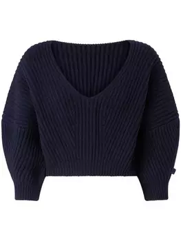 Укороченный свитер PINKO, синий