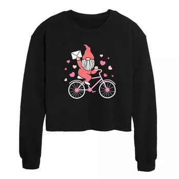 Укороченный свитшот для юниоров Valentine Gnome Bike Licensed Character
