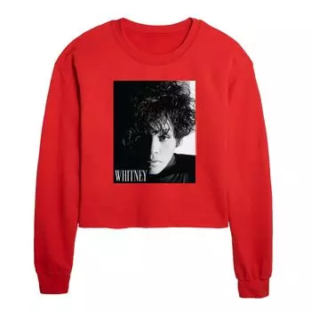 Укороченный свитшот Whitney Houston Licensed Character, красный