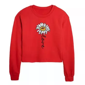 Укороченный свитшот Juniors' Love Daisy Licensed Character, красный