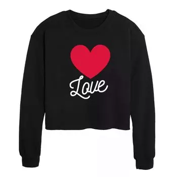 Укороченный свитшот Juniors Love Heart Licensed Character