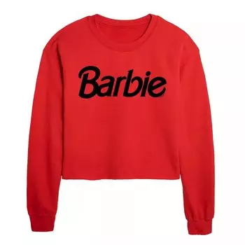 Укороченный свитшот с логотипом Barbie Licensed Character, красный