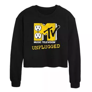 Укороченный свитшот с логотипом MTV "Unplugged" для юниоров Licensed Character