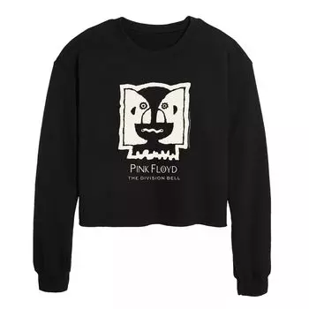 Укороченный свитшот с рисунком Pink Floyd Aztec Bell для юниоров Licensed Character, черный