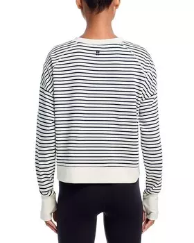 Укороченный свитшот Sweaty Betty After Class, белый