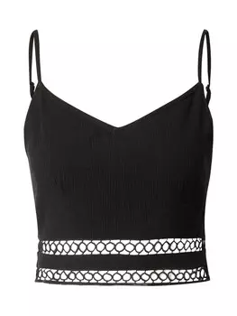 Укороченный топ ABOUT YOU Top Indira, черный