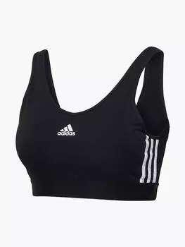 Укороченный топ Adidas, черный