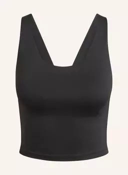Укороченный топ all me adidas, черный