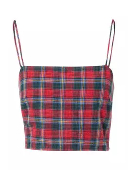 Укороченный топ American Eagle Top, красный