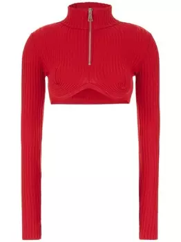 Укороченный топ ANDREDAMO, красный